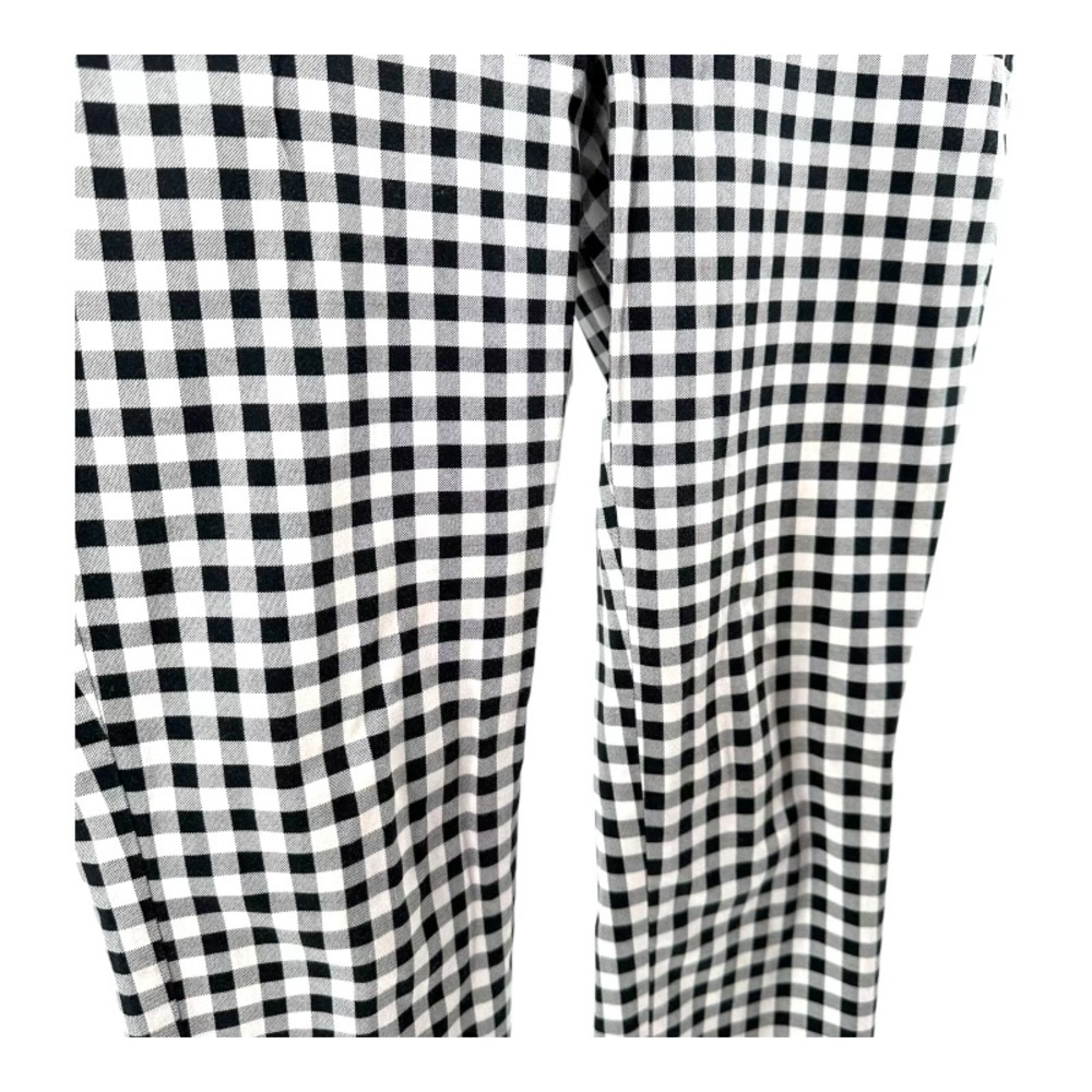 Banana Republic | 2P Petites Ryan Fit Gingham Pants - Picture 7 of 14